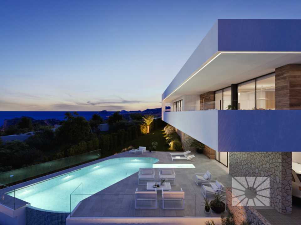 Villa Brisa de Mar Villa Moderne de Luze à vendre à Résidentiel Jazmines Cumbre del Sol 