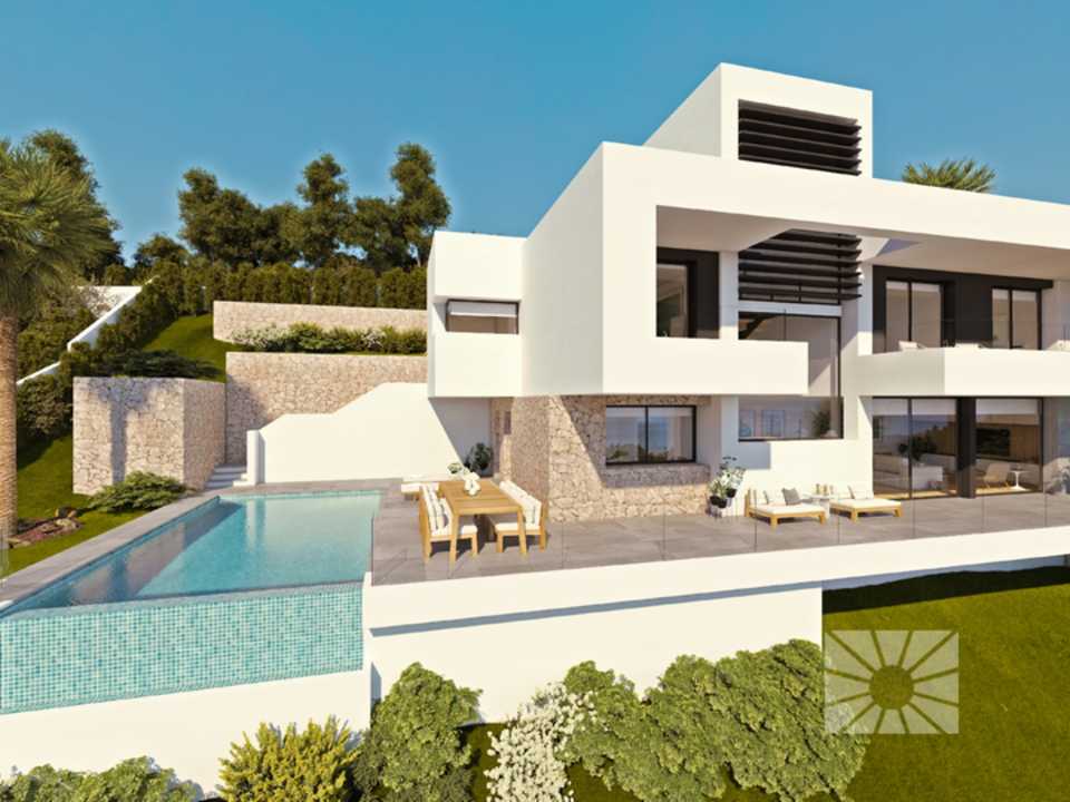 <h1>Azure Altea Homes exclusieve luxe villa's in Altea, model Plenum</h1> 