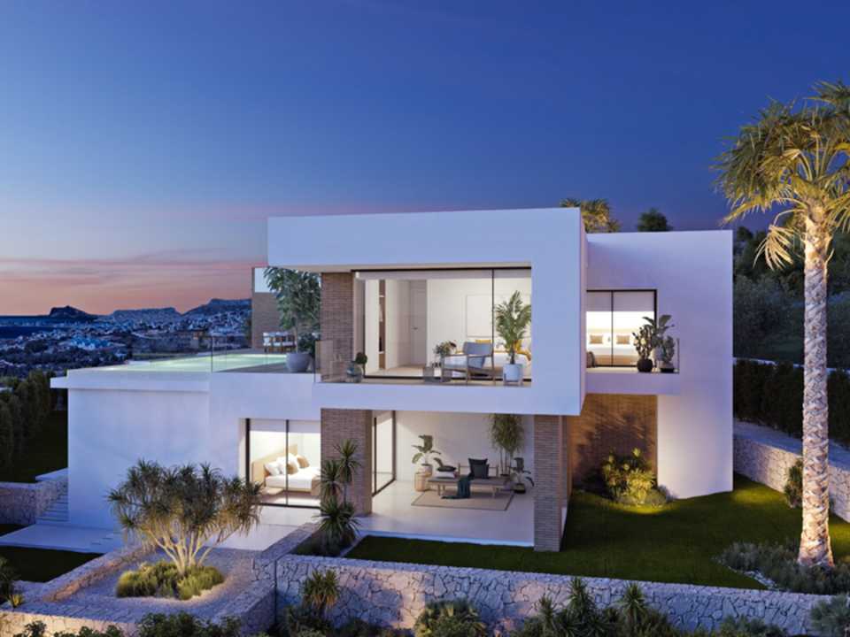 <h1>Villa Aqua chalet de lujo moderno en venta en Residencial Jazmines Cumbre del Sol</h1>