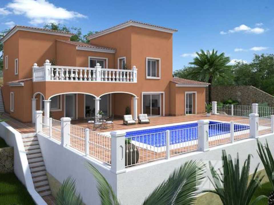 <h1> Villa model BERNA, villas for sale in Cumbre del Sol Costa Blanca.</h1>