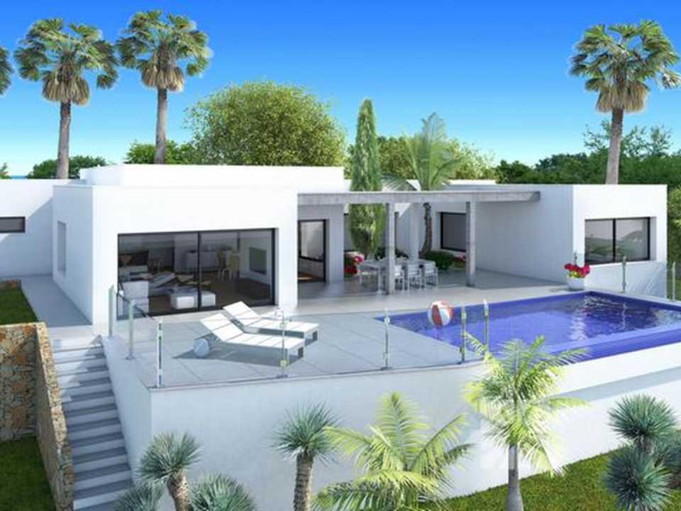 <h1> Villa model BUDAPEST, villas for sale in Cumbre del Sol Costa Blanca.</h1>