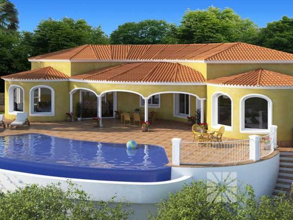 <h1> Villa modelo SEVILLA, venta de chalets nuevos en Cumbre del Sol.</h1>