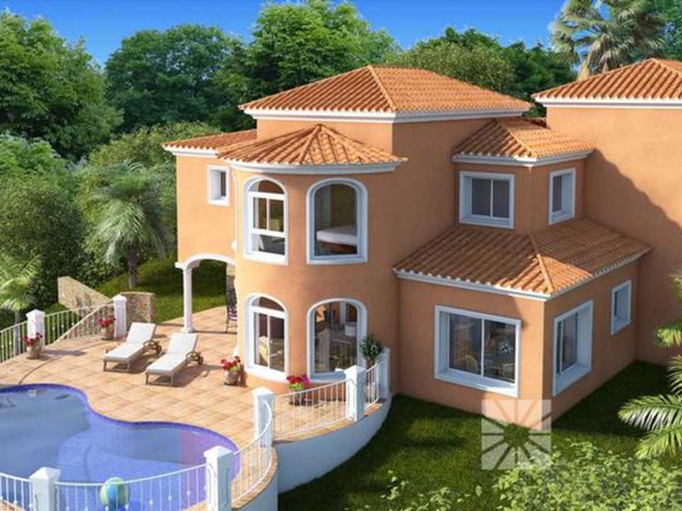 <h1> Villa model VIENA, villas for sale in Cumbre del Sol Costa Blanca.</h1>