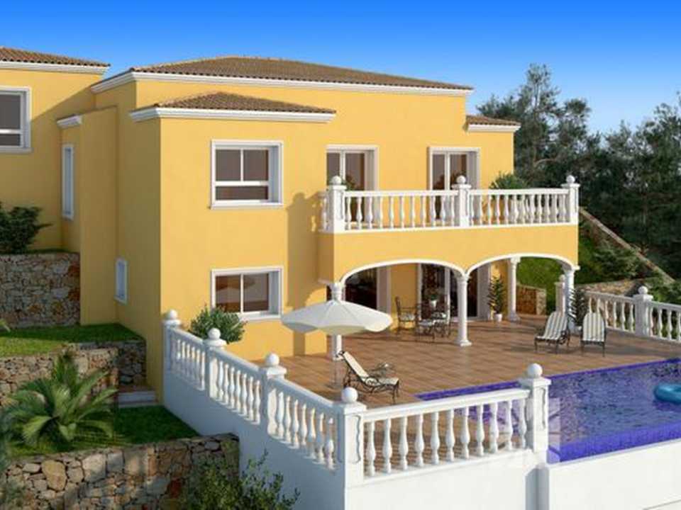 <h1> Villa model BREMEN, villas for sale in Cumbre del Sol Costa Blanca.</h1>