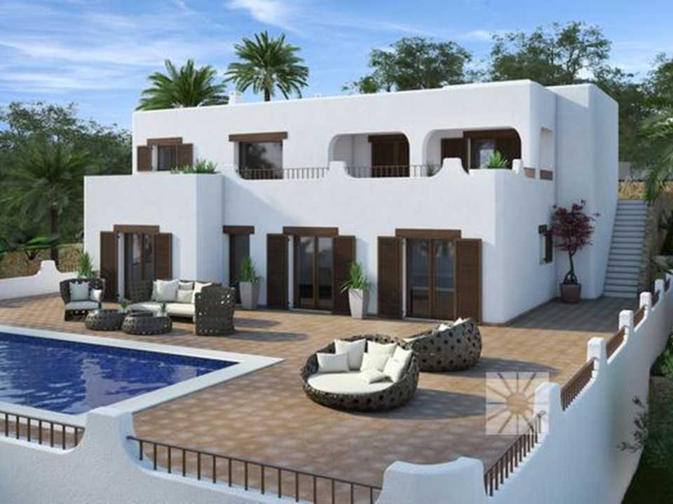 <h1> Villa model PANAREA, villas for sale in Cumbre del Sol Costa Blanca.</h1>