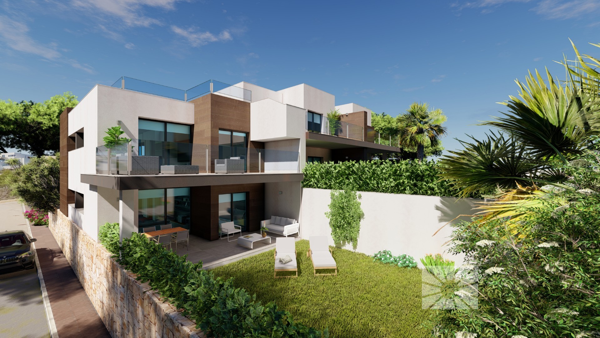 Montecala Gardens Cumbre Del Sol Modern New Built Apartments For