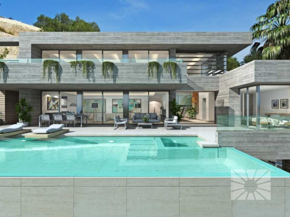 Villa Sena luxury modern villa for sale Residencial Jazmines Cumbre del Sol  