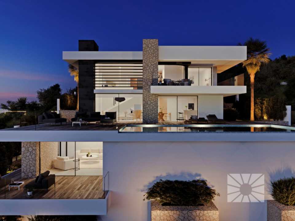 Villa Estrella Modernen Luxe Woning zum verkauf Wohnanlage Jazmines Cumbre del Sol