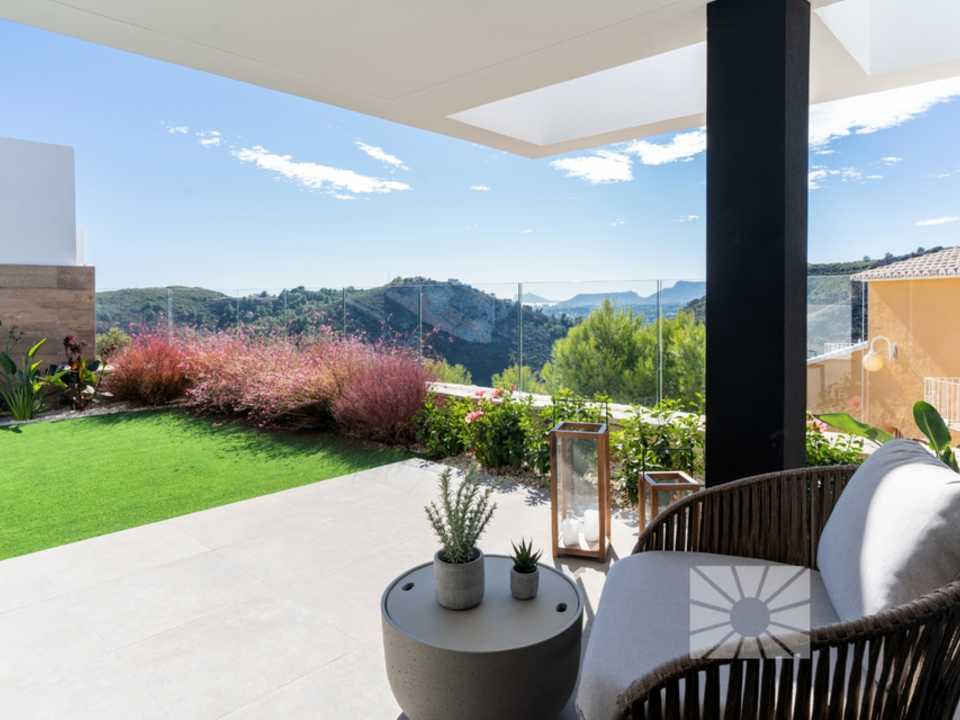 Montecala Gardens Cumbre del Sol modern new built apartments for sale in Benitachell ref: PH016