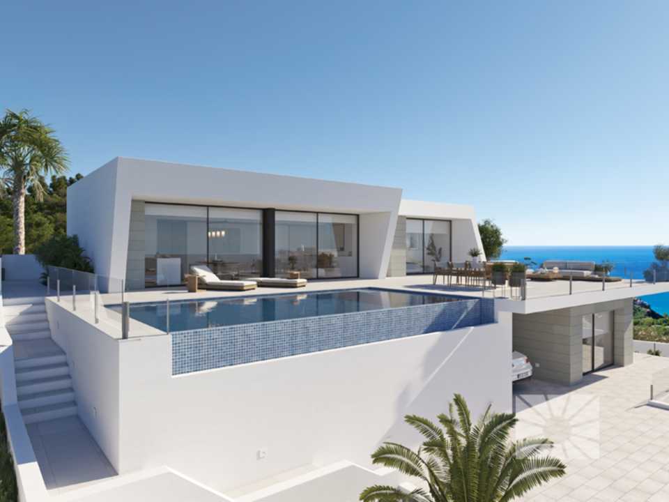 Lirios Design Cumbre del Sol moderne villa te koop ref: AL177 model Ikaria