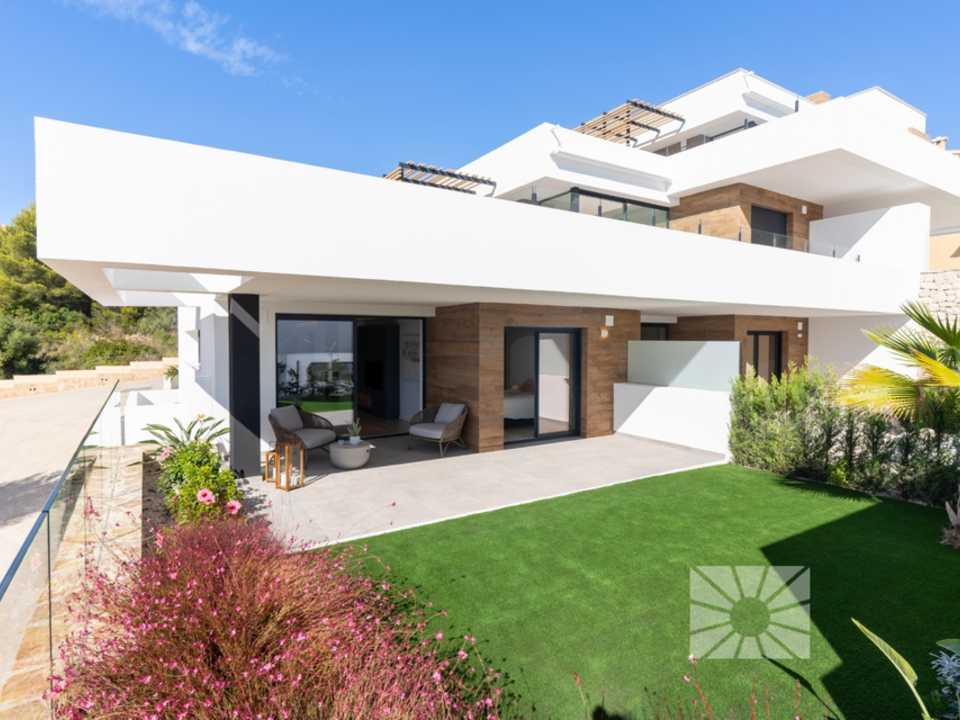 Montecala Gardens Cumbre del Sol, Verkauf neuer moderner Apartments im Neubau in Benitachell Ref.: PH001