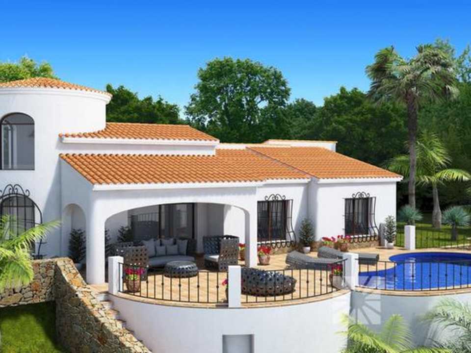 <h1> Villa model LISBOA, villas for sale in Cumbre del Sol Costa Blanca.</h1>