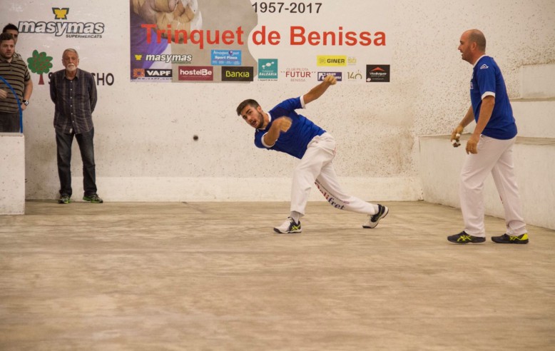 Collaboration in sponsoring the Events of the 60th Anniversary of the “Trinquet de Benissa” sports venue.
