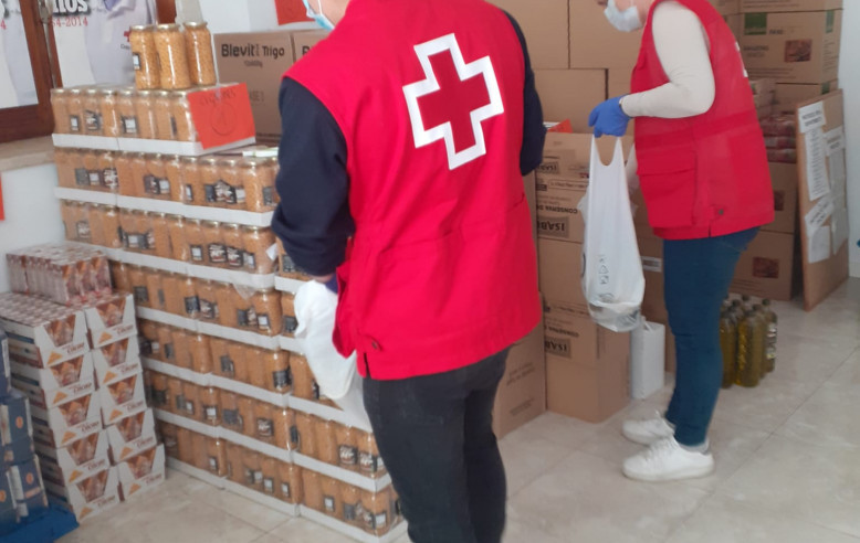 Nouvelle collaboration du Grupo VAPF avec la Croix-Rouge pour l'Assistance d'Urgence aux personnes dans le besoin.